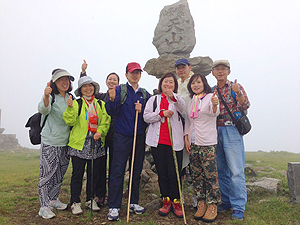 南北統一祈願登山