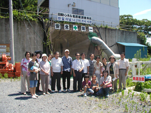 斜坑現場