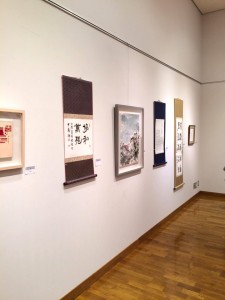 韓国文化院で申師任堂継承者の書画展