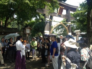  高麗神社・鳥居