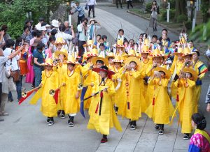 朝鮮通信使を模したパレード