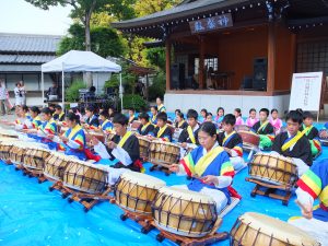 けやき学園による太鼓演奏