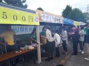 屋台の様子